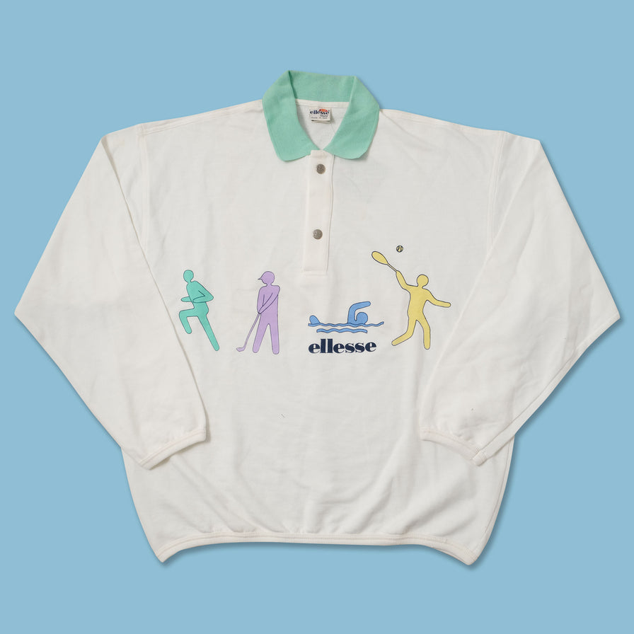 Vintage Ellesse Sweater Large 