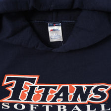 Vintage Titans Softball Hoody Medium 
