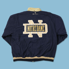 Vintage Champion Notre Dame Padded Jacket Large 