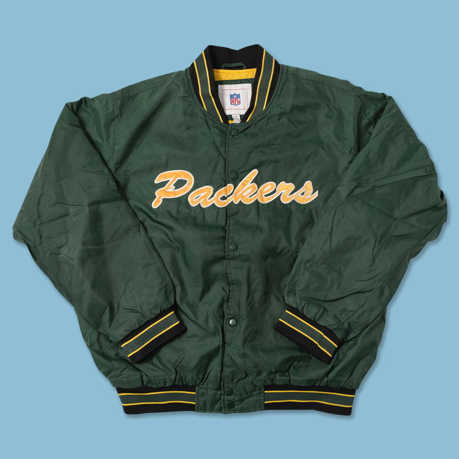 Vintage Green Bay Packers College Jacket Large 