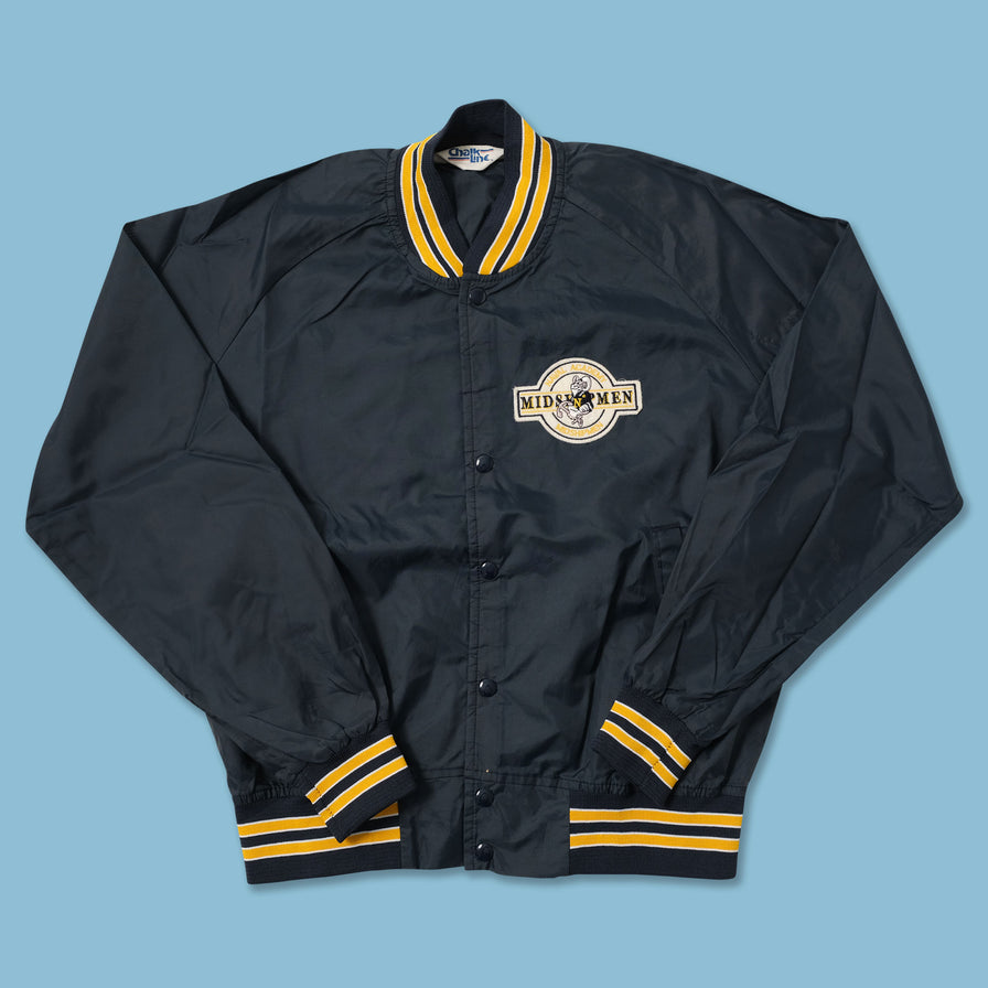 Vintage Chalkline Midshipmen College Jacket Medium 