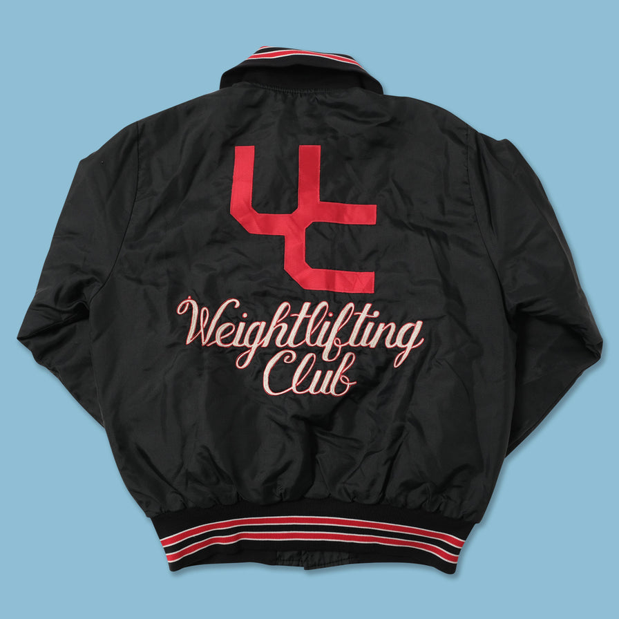 Vintage Weightlifting Club College Jacket Large 