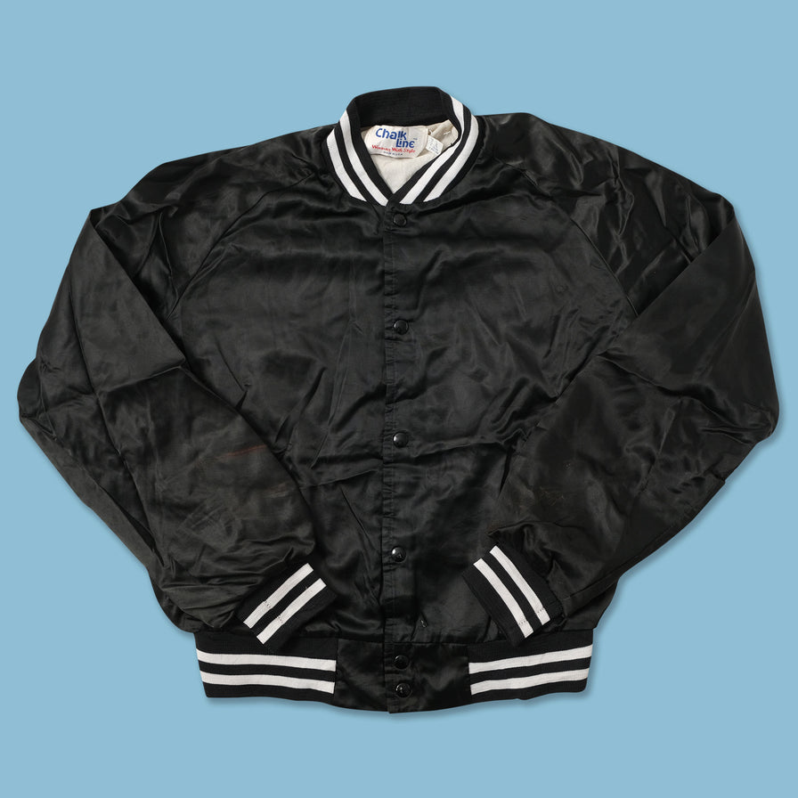 Vintage Satin College Jacket Large 