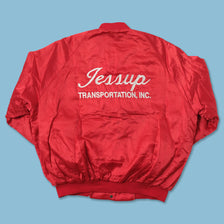 Vintage Satin College Jacket XLarge