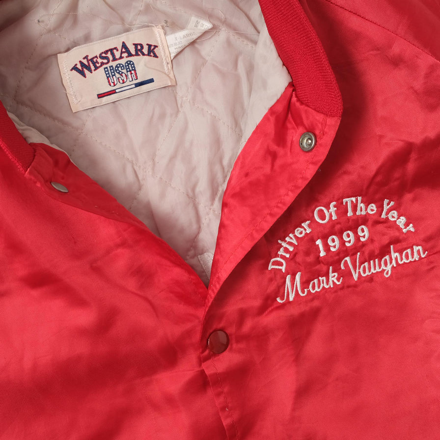 Vintage Satin College Jacket XLarge 