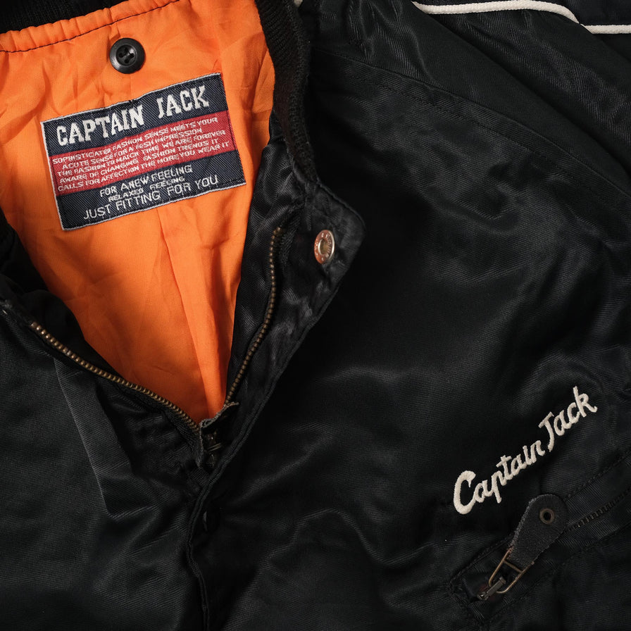 Vintage Captain Jack College Jacket Medium 