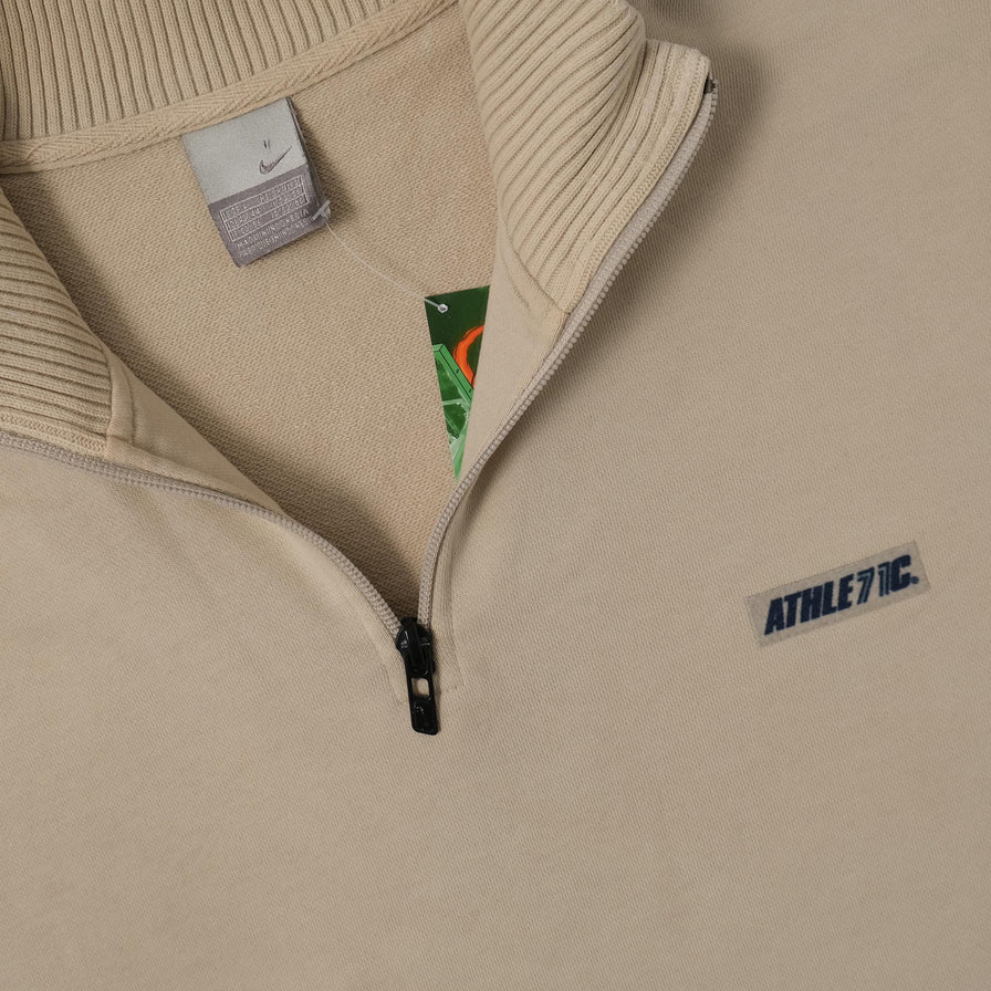 Vintage Nike Q-Zip Sweater Large 