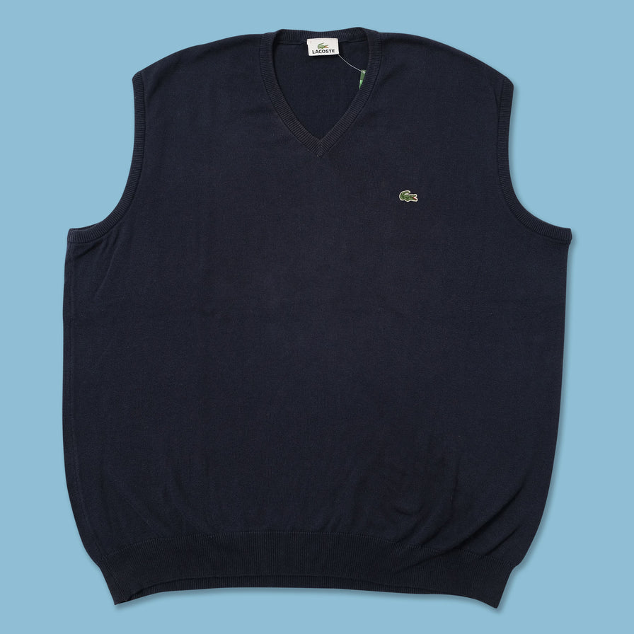 Vintage Lacoste Knit Vest XLarge 