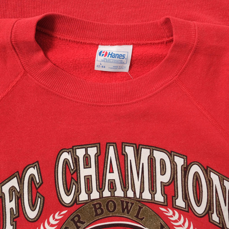 1989 San Francisco 49ers Champions Sweater Medium 