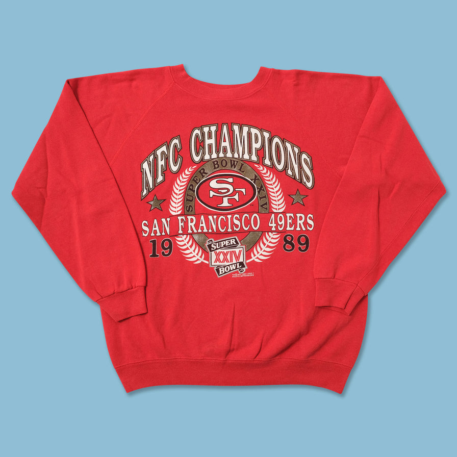1989 San Francisco 49ers Champions Sweater Medium 