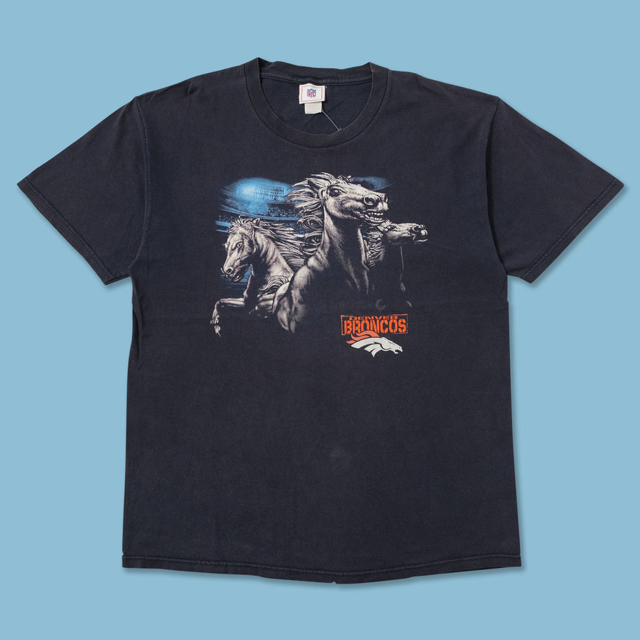 Vintage Denver Broncos T-Shirt Large 