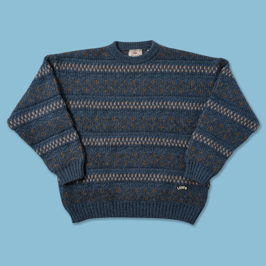 Vintage Levis Knit Sweater Large 