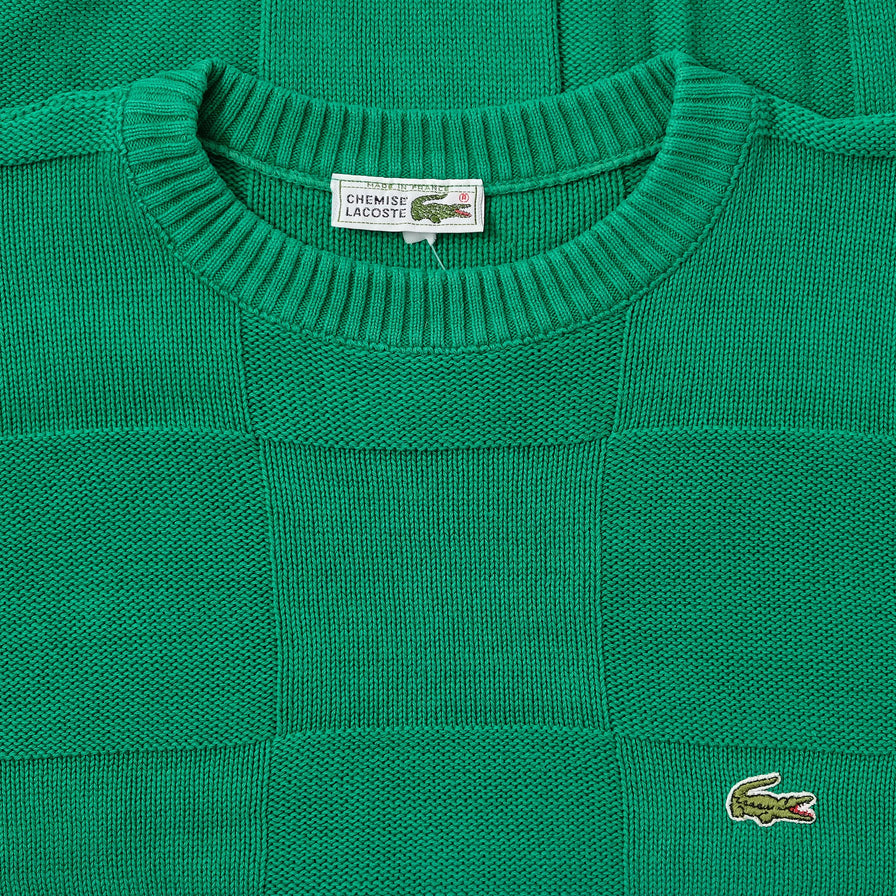 Vintage Lacoste Knit Sweater Large 