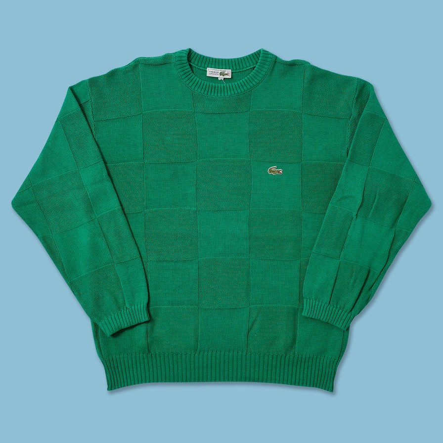 Vintage Lacoste Knit Sweater Large 