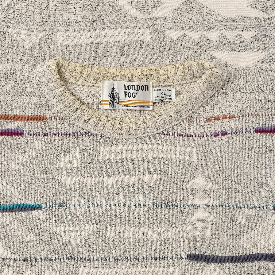 Vintage Knit Sweater XLarge 