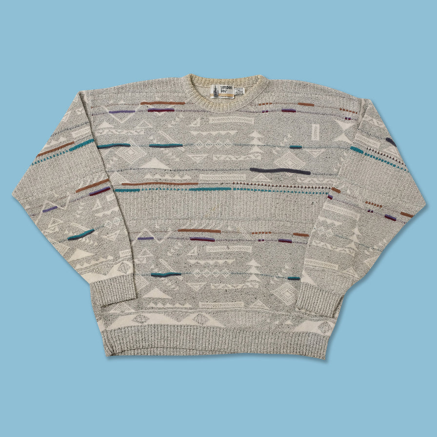 Vintage Knit Sweater XLarge 