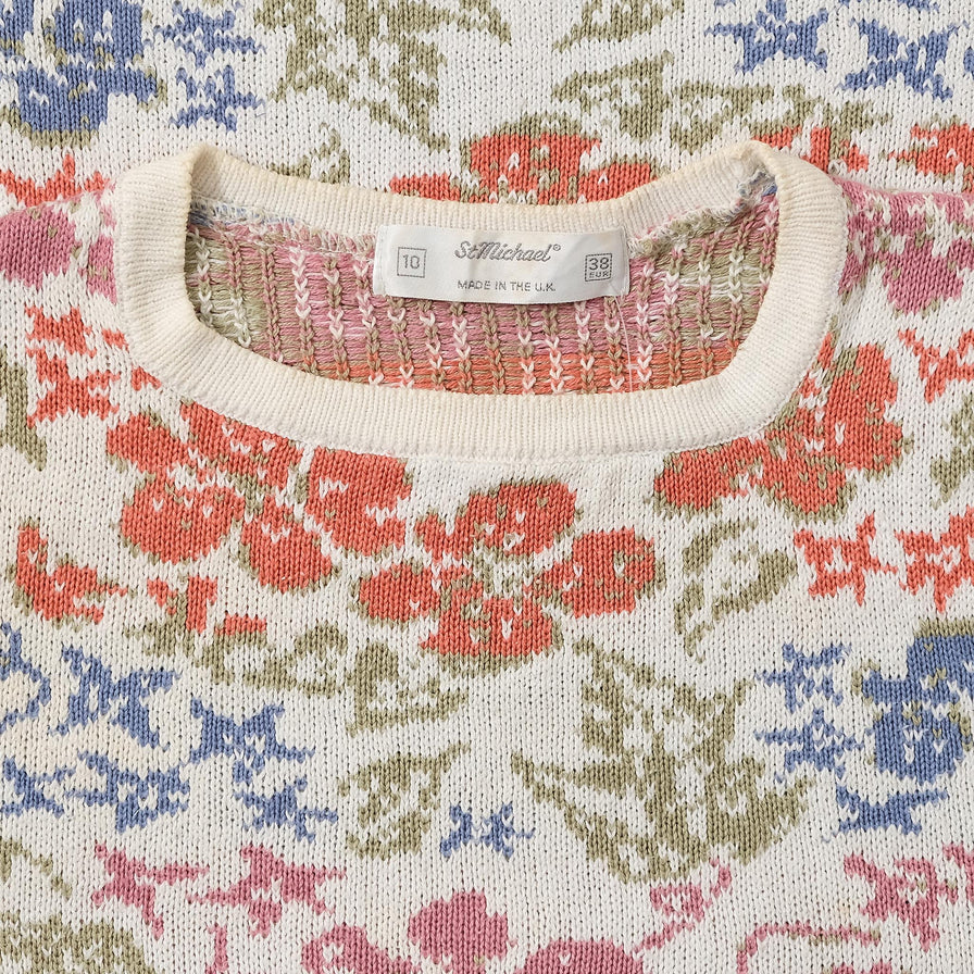 Women's Vintage Knit Sweater Medium 