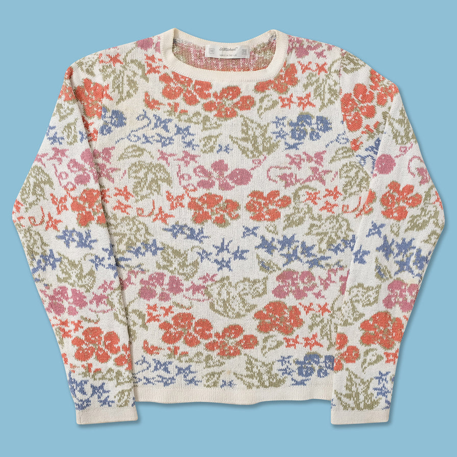 Women's Vintage Knit Sweater Medium 