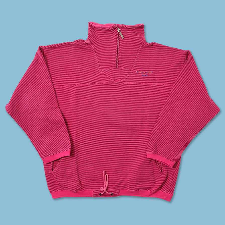 Vintage adidas Q-Zip Sweater Medium 