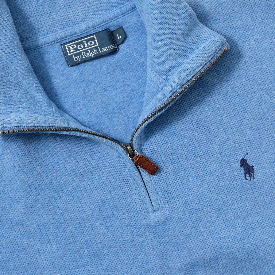Polo Ralph Lauren Q-Zip Sweater Large 