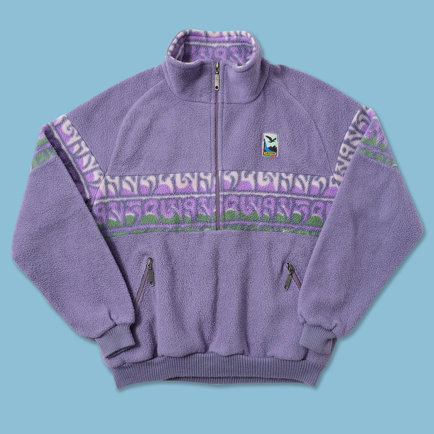 Women's Vintage Salewa Half-Zip Fleece Medium 