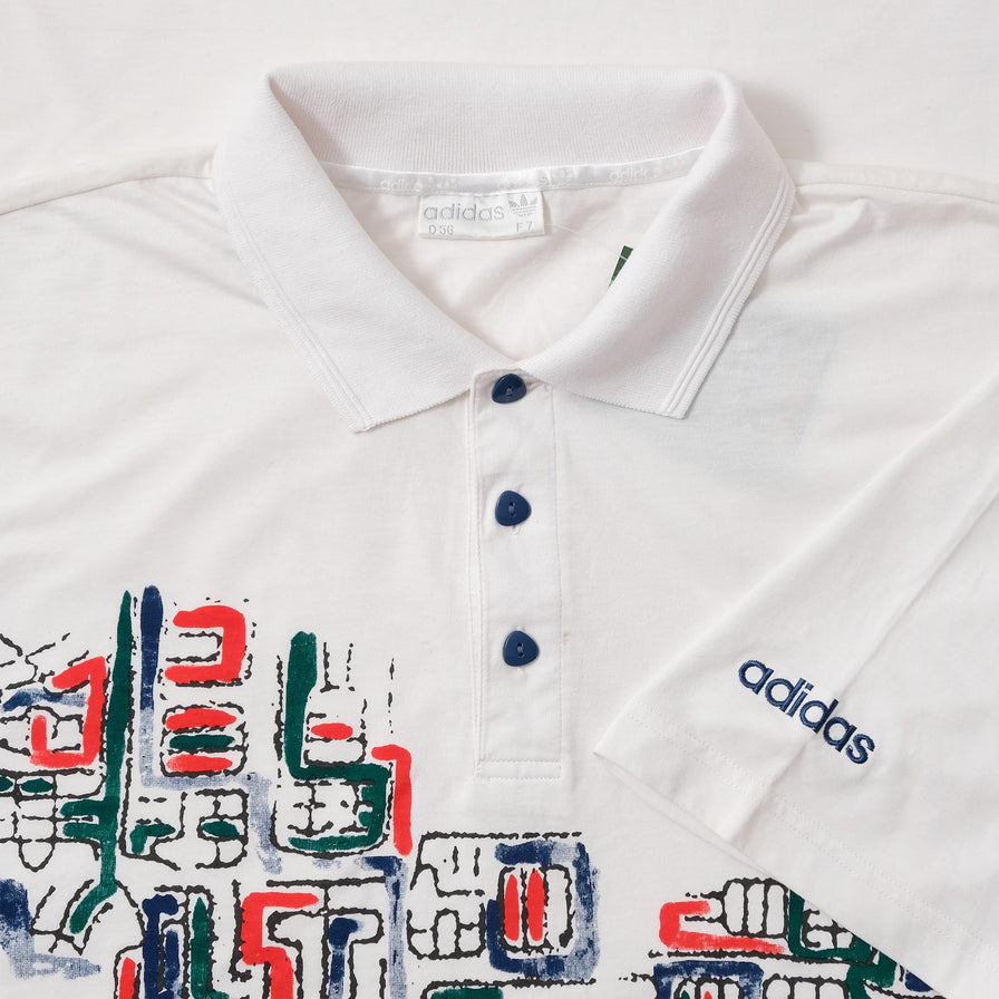 Vintage adidas Tennis Polo XLarge 