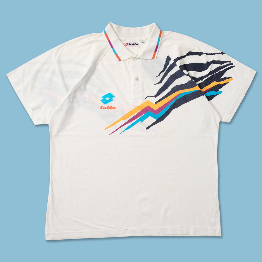 Vintage Lotto Tennis Polo Large 