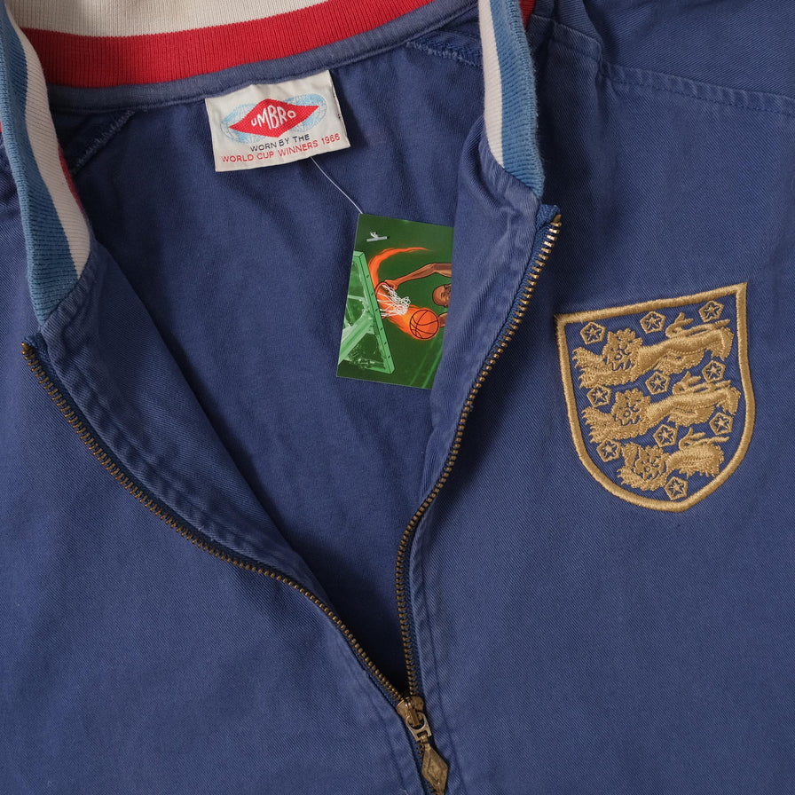 Vintage Umbro England Light Jacket XLarge 