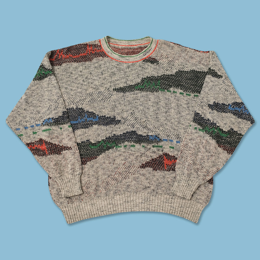 Vintage Carlo Colucci Knit Sweater XLarge 