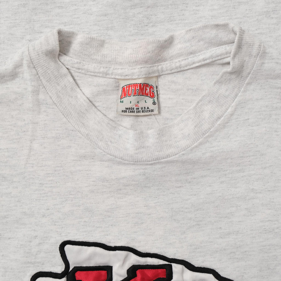 Vintage Nutmeg Kansas City Chiefs Longsleeve Medium 