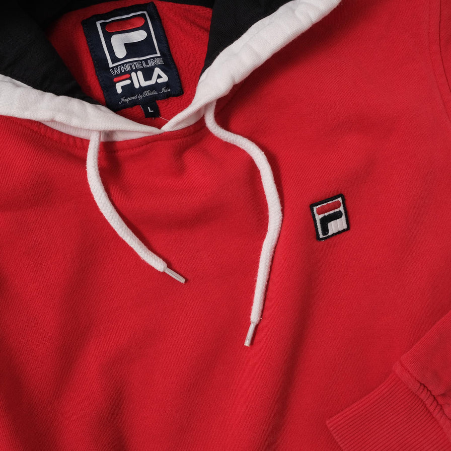 Vintage Fila Hoody Medium 
