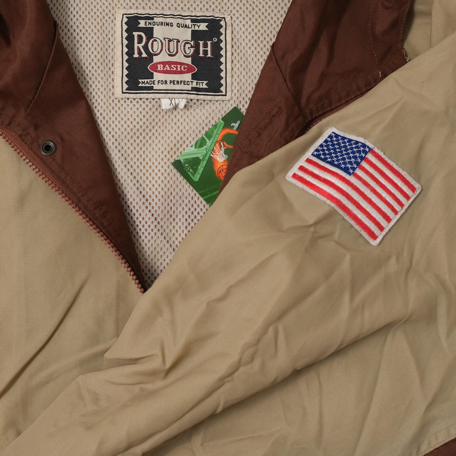 Vintage USA Rough Athletics Light Jacket XLarge 
