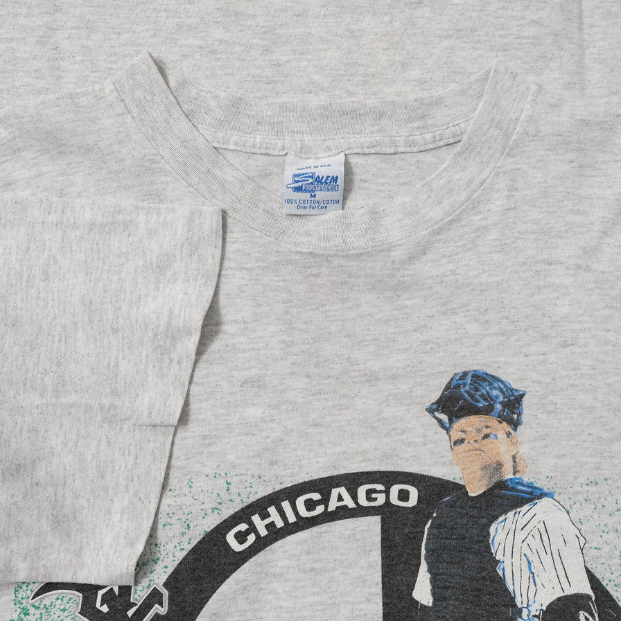 Salem Sportswear Carlton Fisk VTG 1993 T Shirt Chicago White Sox M