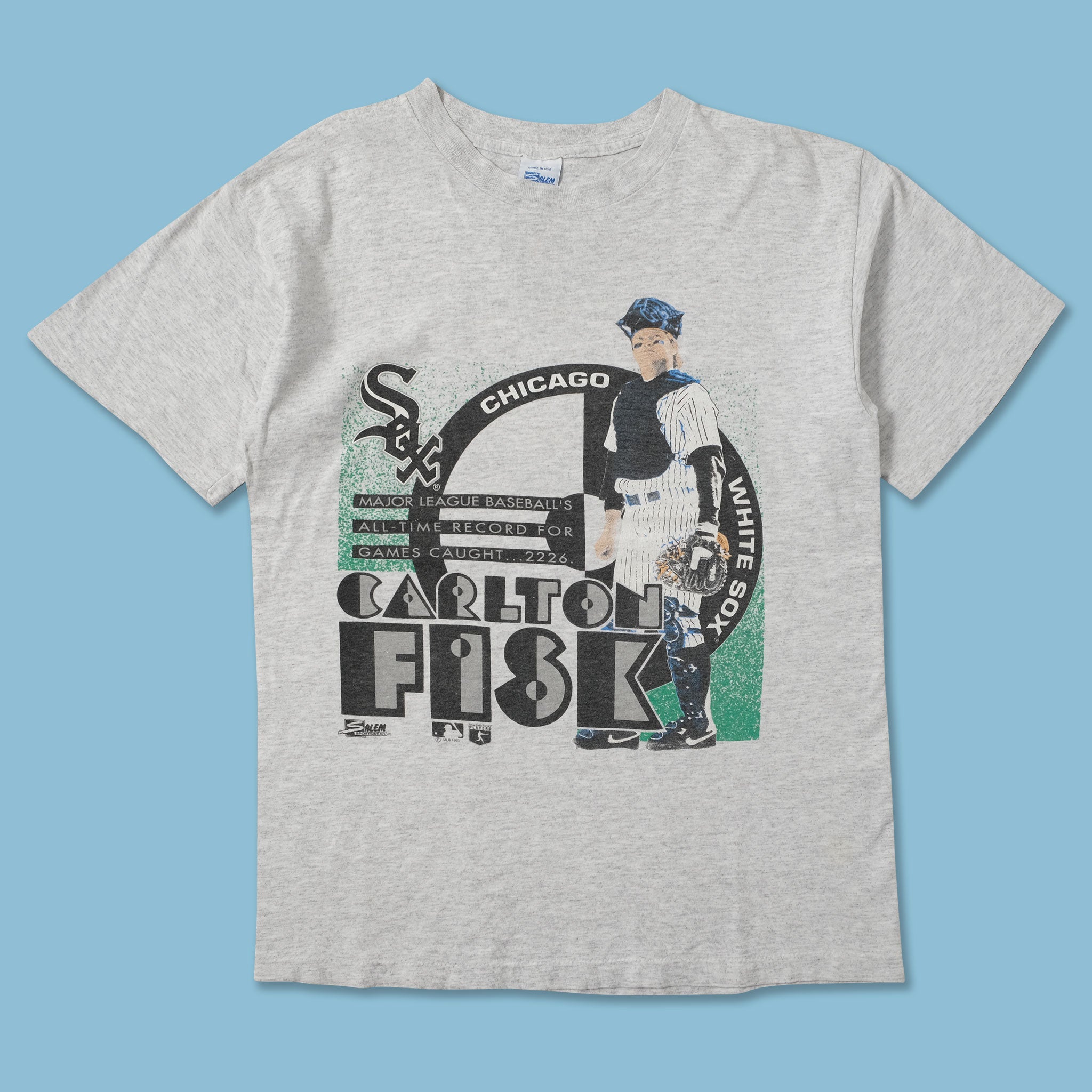 1993 White Sox Carlton Fisk T-Shirt Medium