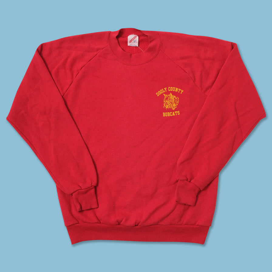 Vintage Dooly County Bobcats Sweater Small 