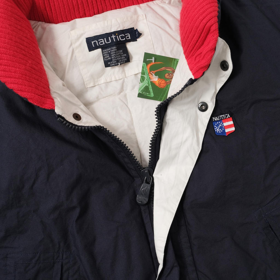 Vintage Nautica USA Padded Jacket Large 