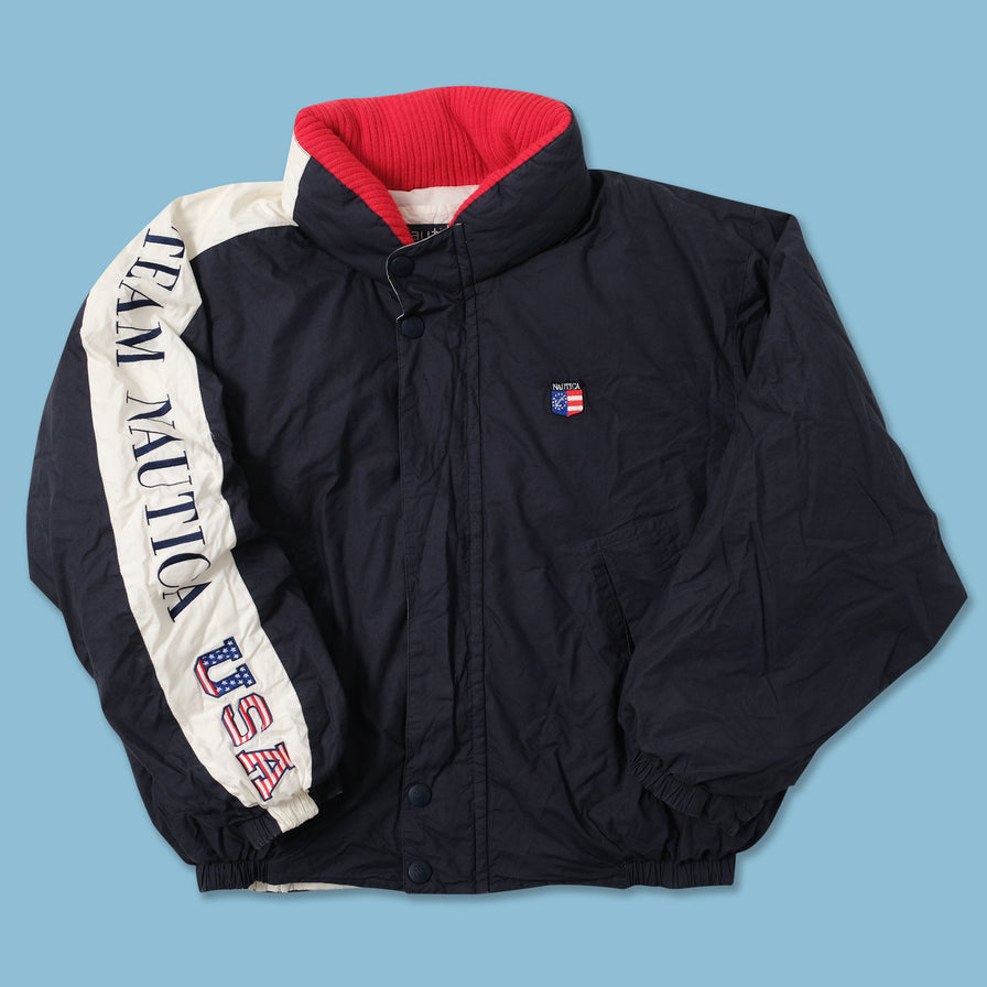 Vintage Nautica USA Padded Jacket Large 