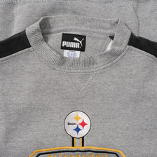 Vintage Puma Pittsburgh Steelers Sweater Medium 