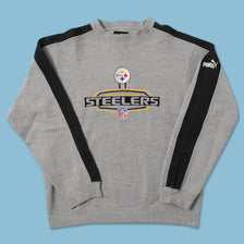Vintage Puma Pittsburgh Steelers Sweater Medium 