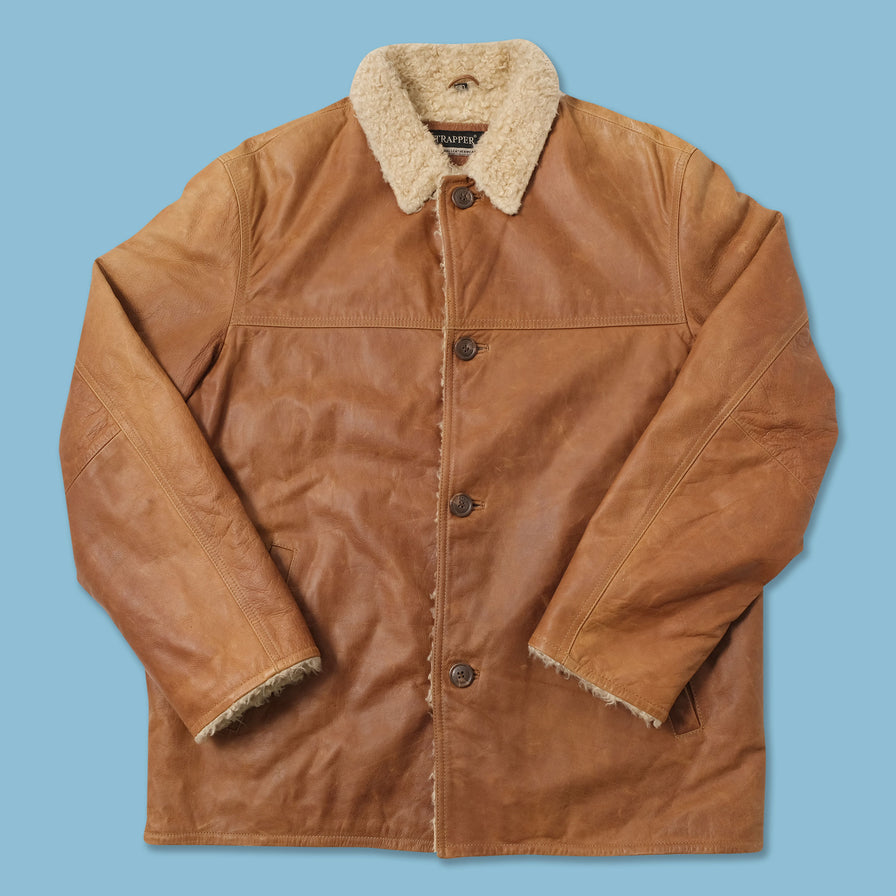 Vintage Leather Jacket Large 