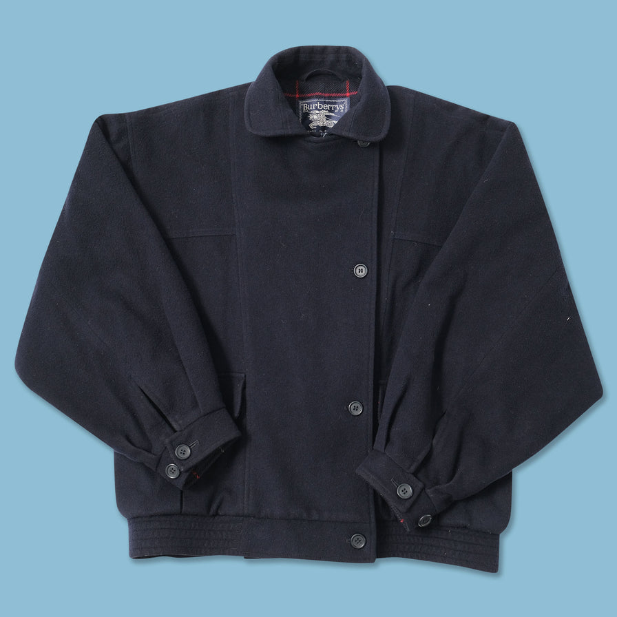 Vintage Burberry Women's Jacket Medium 