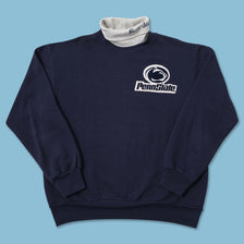 Vintage Penn State Turtleneck Sweater Medium 