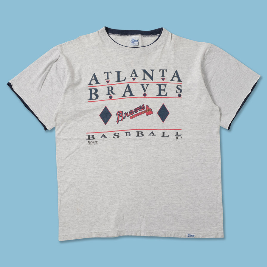 Vintage 1992 Atlanta Braves T-shirt Size L Salem Sport Wear 