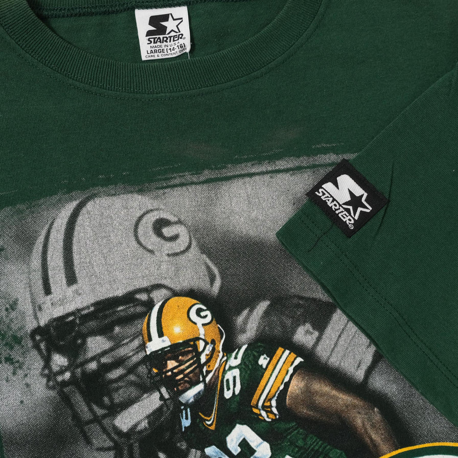 Vintage Starter Greenbay Packers Women's T-Shirt Small 