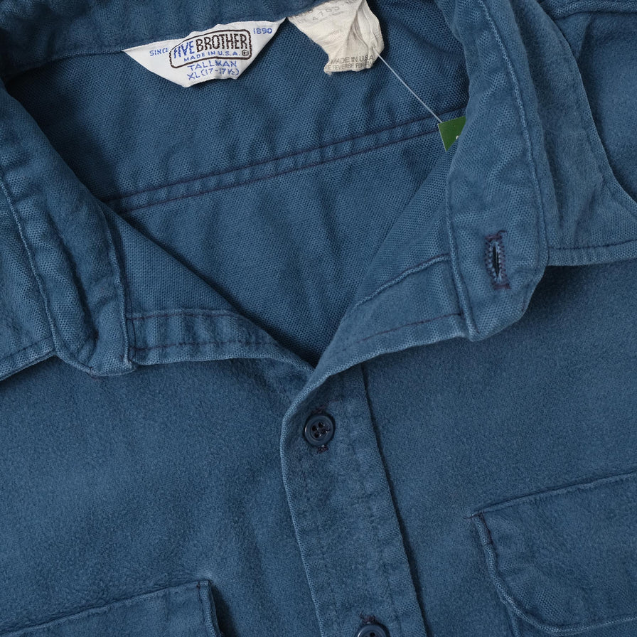 Vintage Heavy Cotton Shirt XLarge 