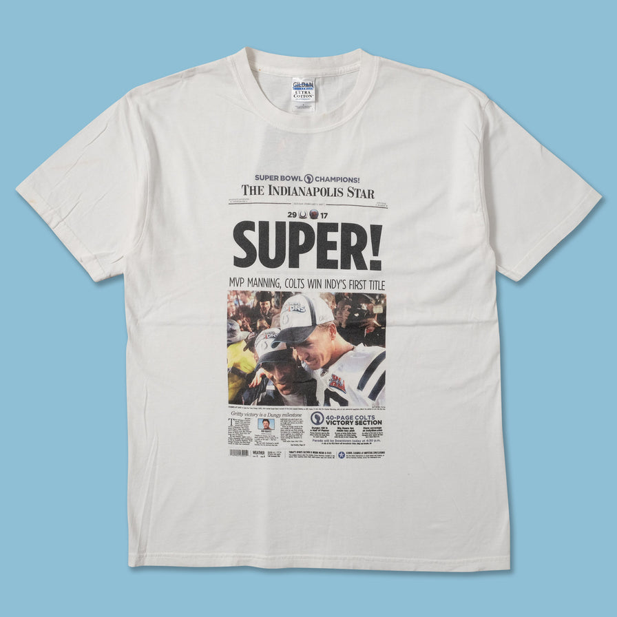 2007 Indianapolis Colts T-Shirt Large 