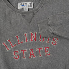 Vintage Illinois State Sweater Large 