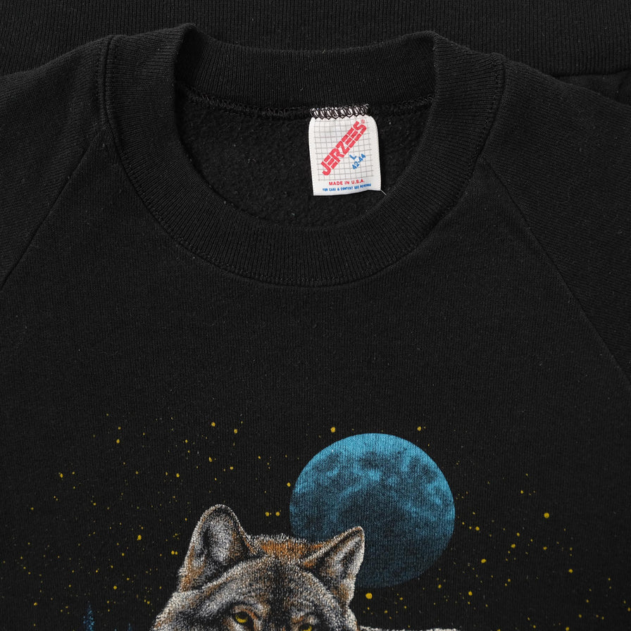 Vintage Wolf Sweater Small 