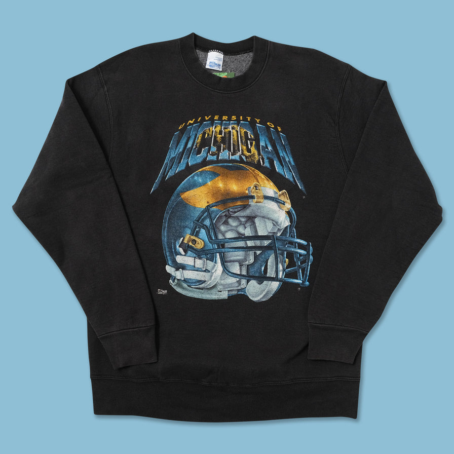 Vintage Salem Michigan Wolverines Sweater Large 