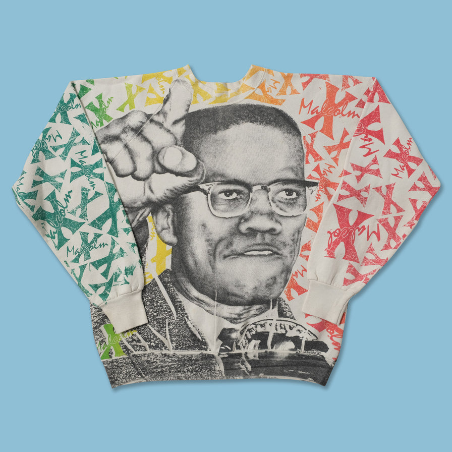Vintage Malcolm X Sweater Medium 